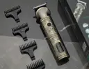 Фото 5 — Набір для стрижки волосся та бороди VGR V-106 • 6 в 1, 14 насадок, LED-дисплей, акумуляторний тример