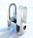Фото 2 — Вентилятор безлопастной с увлажнителем и подсветкой Smart Air Multiplier LY-939 • Настольный аккумуляторный вентилятор 3-в-1