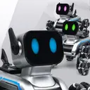 Фото 3 — Радиоуправляемый робот-пес Stunt Robot Dog · Механическая собака - робот на колесах с встроенным динамиком и LED подсветкой