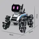 Фото 6 — Радиоуправляемый робот-пес Stunt Robot Dog · Механическая собака - робот на колесах с встроенным динамиком и LED подсветкой
