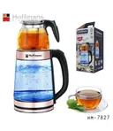 Photo 4 — Электрочайник Hoffmans HM-7827 1800W • Стеклянный чайник с заварником 2,2 л + 0,5 л для быстрых напитков