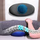 Photo 5 — Ортопедическая подушка для поясницы Lumbar Support TV One • Подушка для поясницы с эффектом памяти с мягким покрытием