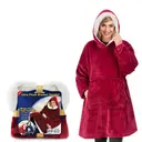 Photo 1 — Плед-Толстовка с капюшоном и рукавами Huggle Hoodie Blanket 3-в-1 Унисекс • Тёплое худи + Согревающий плед + Домашний халат