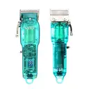 Фото 3 — Професійна машинка для стрижки V-660 Professional Clipper Transparent Green • Акумуляторна машинка для волосся VGR V-660