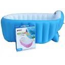 Фото 6 — Надувная детская ванночка Intime Baby Bath Tub • Портативная складная надувная ванна для новорождённых и детей до 4 лет