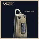 Фото 3 — Машинка для стрижки VGR V-901 • Триммер для волос с дисплеем и 4 насадками 1600 мАч