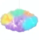 Photo 1 — Светильник-облако DIY Cloud Atmosphere Light • Подвесная LED лампа светильник ночник облако с RGB подсветкой