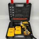 Фото 2 — Шуруповерт Electric Drill KAR 600 з набором слюсарного інструменту ∙ Універсальний шуруповерт з насадками Electric Drill 24W