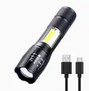 Фото 3 — Фонарик ручной BAILONG BL-29-T6 USB MICRO CHARGE ∙ Тактический водонепроницаемый фонарь BAILONG BL-29-T6