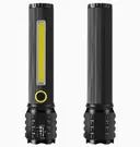 Фото 4 — Ручной фонарь с боковой подсветкой BL C63 COB+USB Charge ∙ Фонарик ручной BL-C63 COB с USB зарядкой