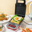 Фото 2 — Электрическая сэндвич-машина Breakfast Machine ∙ Сэндвич-машина Breakfast Machine 600 Вт 2 сэндвича