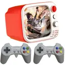 Фото 1 — Игровая консоль H7 Mini TV РЕТРО 740 игр + 2 джойстика ∙ Портативная ретро-консоль H7 с экраном и джойстиками