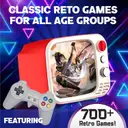 Фото 5 — Игровая консоль H7 Mini TV РЕТРО 740 игр + 2 джойстика ∙ Портативная ретро-консоль H7 с экраном и джойстиками