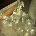 Фото 2 — Гірлянда-штора Зірки та Місяць 3 м тепле світло USB ∙ Світлодіодна штора SF-43 із місяцем і зірками