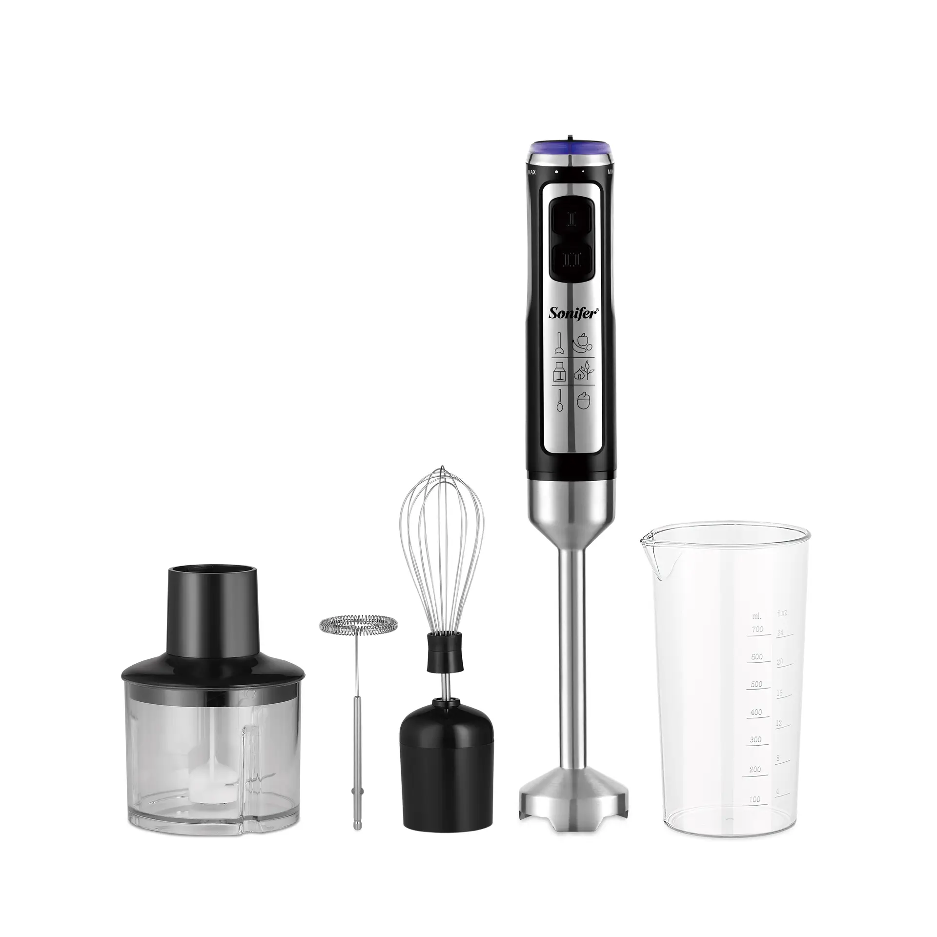Блендер ручний Sonifer Set 5 в 1, SF-8138