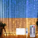 Photo 4 — Гирлянда Штора SFK-09 флаг Украины с пультом USB 2×2 м ∙ Штора-гирлянда SFK-09 USB флаг Украины 2×2 м