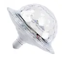 Фото 1 — Светодиодная вращающаяся лампа RD-7202 с Bluetooth для вечеринок ∙ Диско шар с динамиком в патрон RD-7202