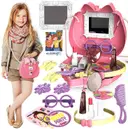 Фото 1 — Дитячий косметичний набір Kids Pretend Toy Bag сумка для макіяжу з дзеркалом ∙ Ігровий набір Kids Pretend Toy Bag для дівчат
