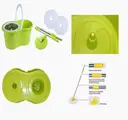 Фото 5 — Швабра с ведром вращающаяся на 360° Rotary Mop Wash X ∙ Турбо-швабра 360° Rotary Mop Wash X с отжимом