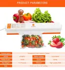 Фото 4 — Кухонный вакуумный упаковщик Vacuum Sealer Freshpack PRO ∙ Сохранение свежести упаковщик Vacuum Sealer и экономия места