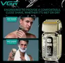 Фото 3 — Бритва VGR V-337 для гоління та стрижки ∙ Професійна сітчаста електробритва VGR V-337