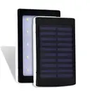 Фото 2 — Портативний зарядний пристрій з ліхтариком Solar Power Bank 50000 mAh