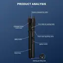 Фото 3 — Турбозажигалка ZGT-2 с аккумулятором ∙ Портативная многофункциональная турбогорелка ZGT-2