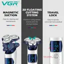 Photo 5 — Электробритва мужская VGR V-328 ∙ Роторная бритва-шейвер VGR V-328 с LED дисплеем