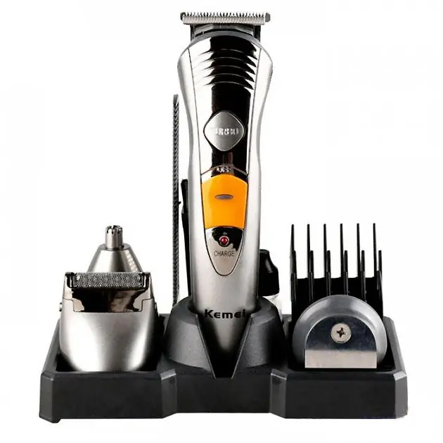 Hair Clipper Kemei KM-580A 7-in-1 for Hair and Beard with Trimmer
