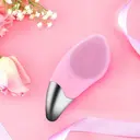 Фото 4 — Електрична силіконова щітка Sonic Facial Brush Вібро - щіточка масажер для очищення шкіри обличчя та тіла