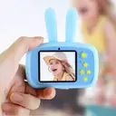 Фото 2 — Дитячий фотоапарат Зайчик Baby Photo Camera Rabbit ∙ Дитяча фото відео камера ∙ Таймер ∙ Вбудовані режими з масками та стікерами