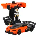 Фото 2 — Машинка трансформер Автобот Bugatti Robot Car на радиоуправлении 2 в 1