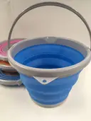 Photo 4 — Туристическое складное ведро, 5 л Cиликоновое ведро Сollapsible Bucket