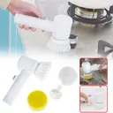 Фото 3 — Электрическая чистящая щетка Magic Brush 3 в 1 для уборки и чистки поверхностей