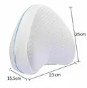 Фото 3 — Ортопедична подушка для ніг Contour Leg Pillow гіпоалергенна подушка з пам'яттю