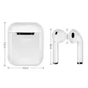 Фото 4 — Навушники AirPods i12 BT з сенсором Bluetooth бездротові навушники - вкладиші в зарядному кейсі