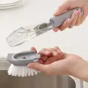 Фото 2 — Багатофункціональна щітка Decontamination Wok Brush NJ-233 для миття та чищення з дозатором
