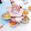 Photo 3 — Двухъярусная менажница для фруктов, закусок, сладостей ∙ Тарелка - поднос с секциями, 2 яруса