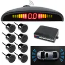 Фото 4 — Паркувальна система на 8 датчиків в авто Assistant Parking Sensor Автомобільний парктронік