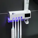Photo 2 — Диспенсер для зубной пасты дозатор автоматический Toothbrush sterilizer / УФ-стерилизатор / Держатель зубных щеток / Органайзе�