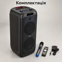 Фото 4 — Портативна акумуляторна LED колонка ZPX ZX-7785 + бездротовий мікрофон 800Вт