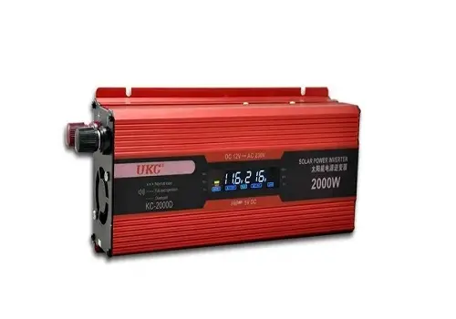 Преобразователь напряжения инвертор OLSACE 2000W 12-220V, автомобильный