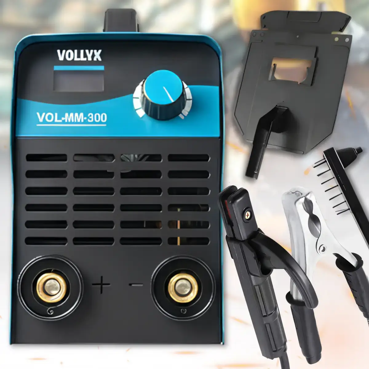Inverter welding machine Vollyx VOL-MM-300, digital display, 220V