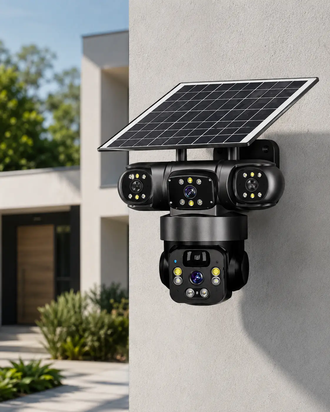 Outdoor 4G IP Security Camera JNice JE-1905 with Solar Panel