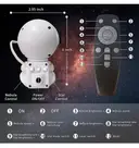 Фото 3 — Звездный проектор Астронавт MINI с гитарой Farraray Белый Вращение на 360