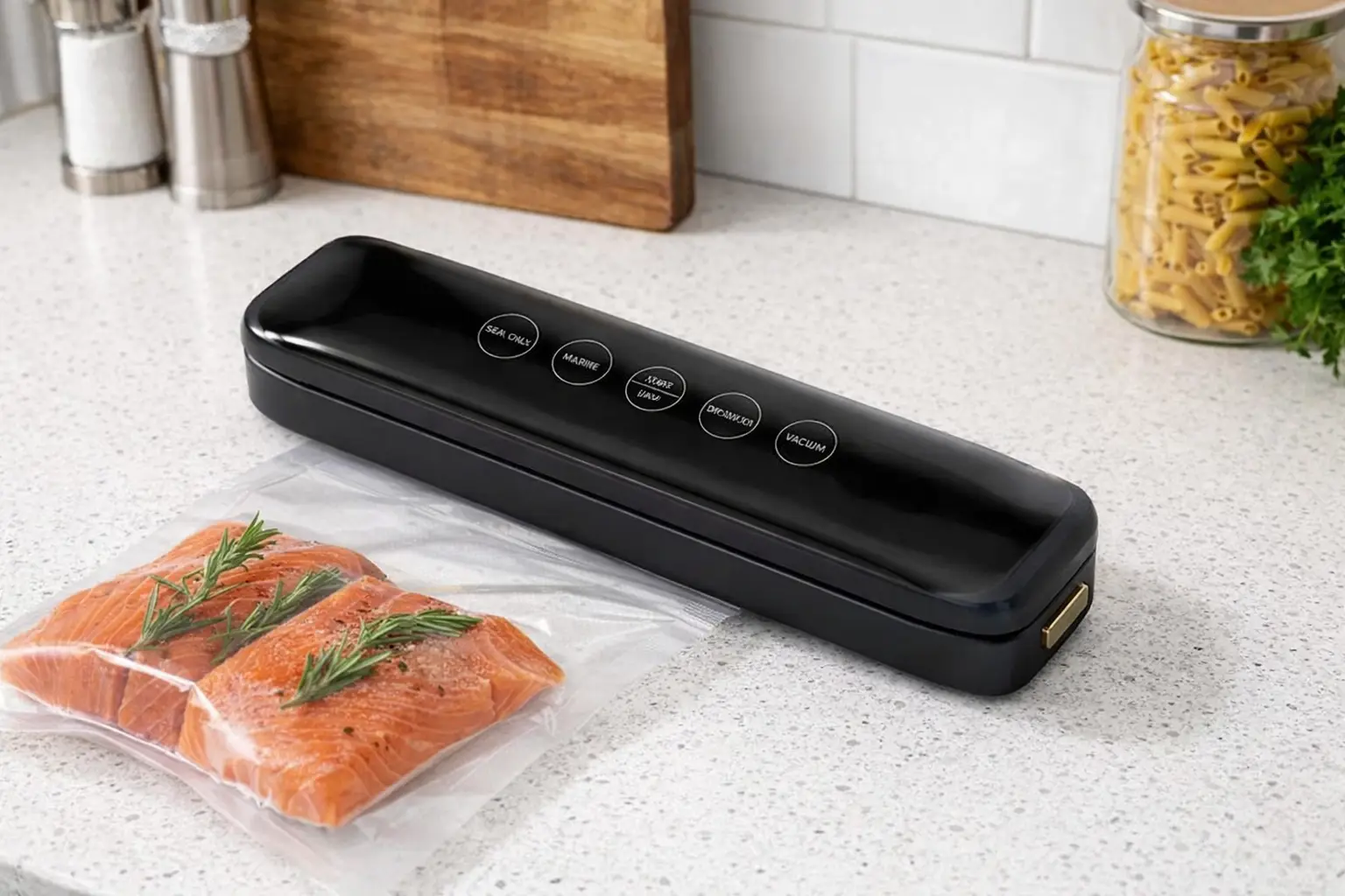 Вакууматор кухонний Vacuum Sealer Model 10, 33х8,5х6 см, від мережі