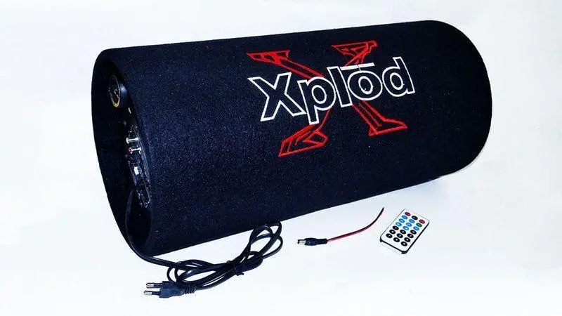Сабвуфер-бочка активний Xplod T-010, 10 дюймів, Bluetooth, 1000W