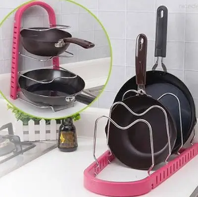 Стойка для сковородок Frying Pan Rack, на 4 сковороды