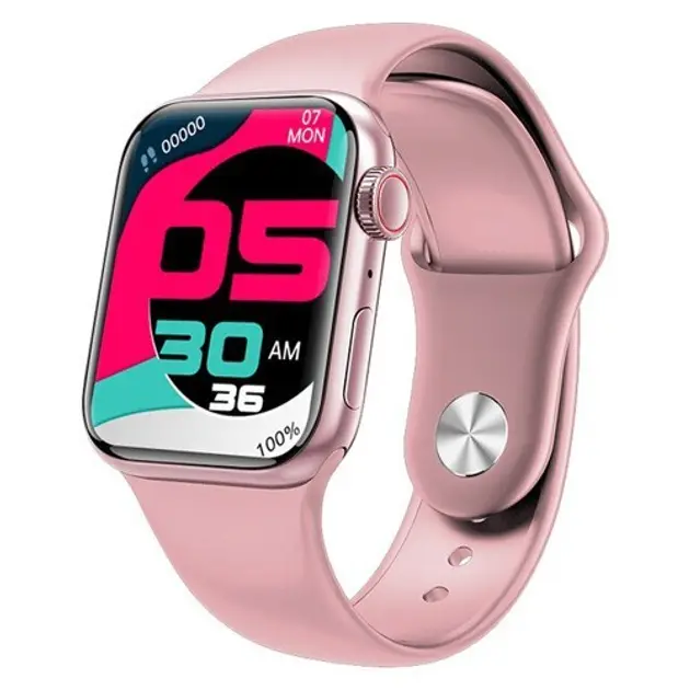 Смарт-годинник Smart Watch M7 Pro Max 45mm з функцією дзвінка, рожевий