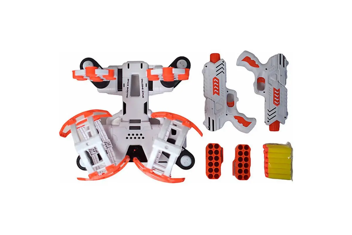 Тир игровой набор Space Wars BLD Toys B3229, стрельба из бластера по гравитрону с мишенями